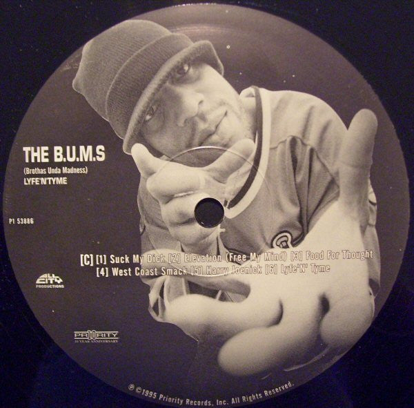 The B.U.M.S. (Brothas Unda Madness) : Lyfe'N'Tyme (2xLP, Album)