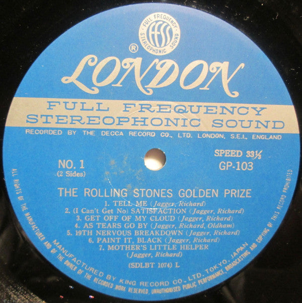 The Rolling Stones : Golden Prize (LP, Comp, Gat)