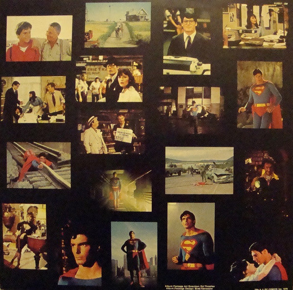 John Williams (4) : Superman The Movie (Original Sound Track) (2xLP, Album, Gat)