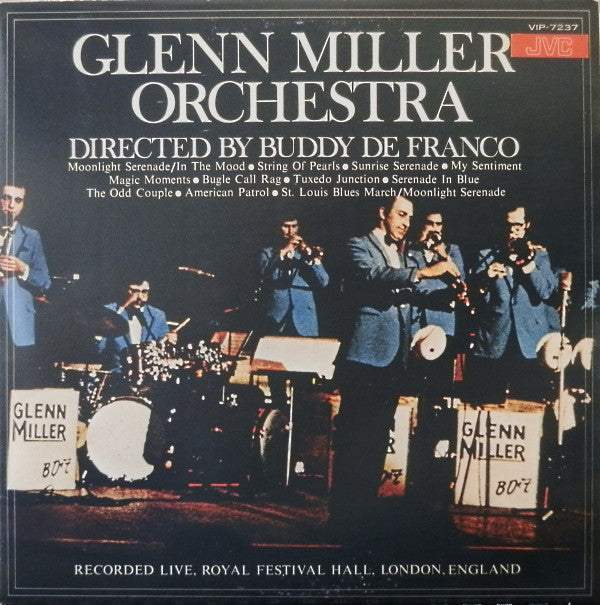 Glenn Miller Orchestra* Directed By Buddy De Franco* : Glenn Miller Orchestra - Recorded Live, Royal Festival Hall, London, England (LP, Album)