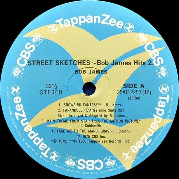 Bob James : Street Sketches (LP, Comp, Num)
