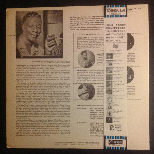 Nat 'King' Cole And His Trio* : After Midnight (LP, Album, Mono, RE)