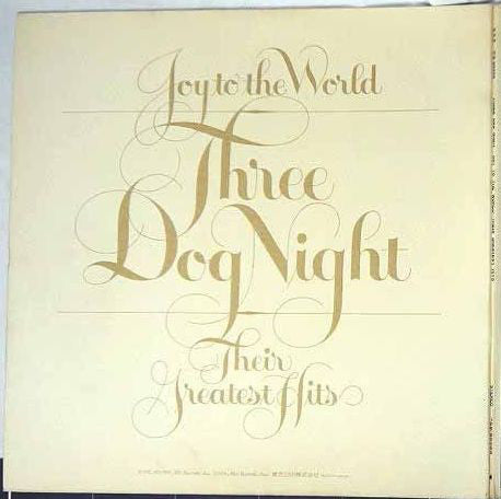 Three Dog Night : Joy To The World - Their Greatest Hits (LP, Comp, Gat)