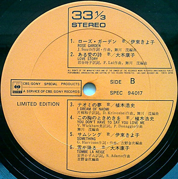 Various : Unknown (LP, Comp, Ltd, Promo)