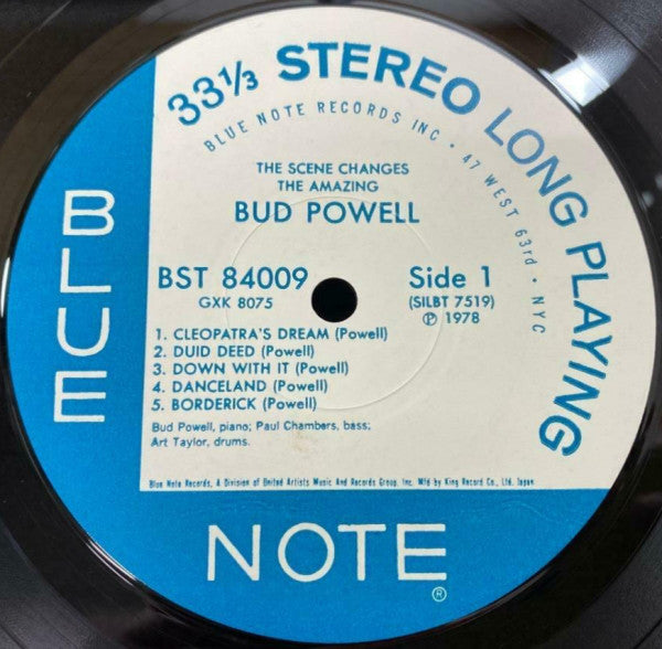 The Amazing Bud Powell* : The Scene Changes, Vol. 5 (LP, Album, RE)