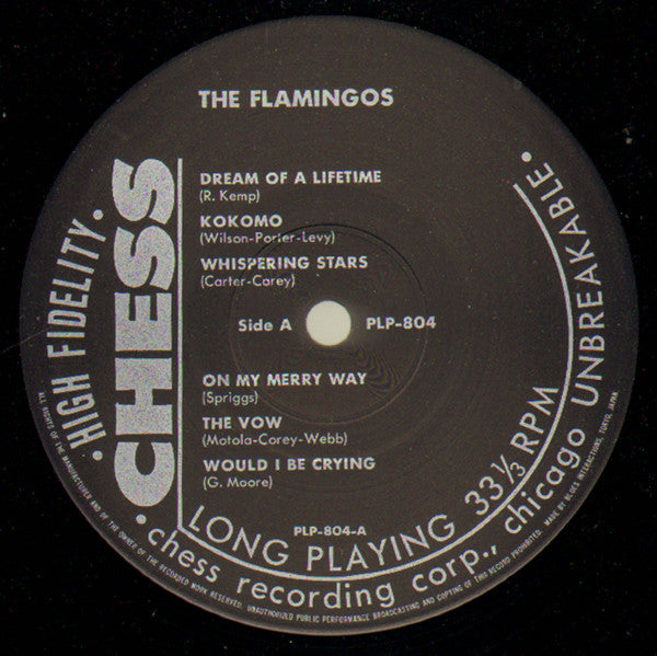 The Flamingos : Flamingos (LP, Album, RE)