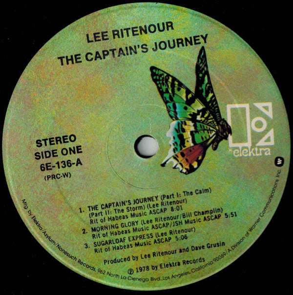 Lee Ritenour : The Captain's Journey (LP, Album, PRC)
