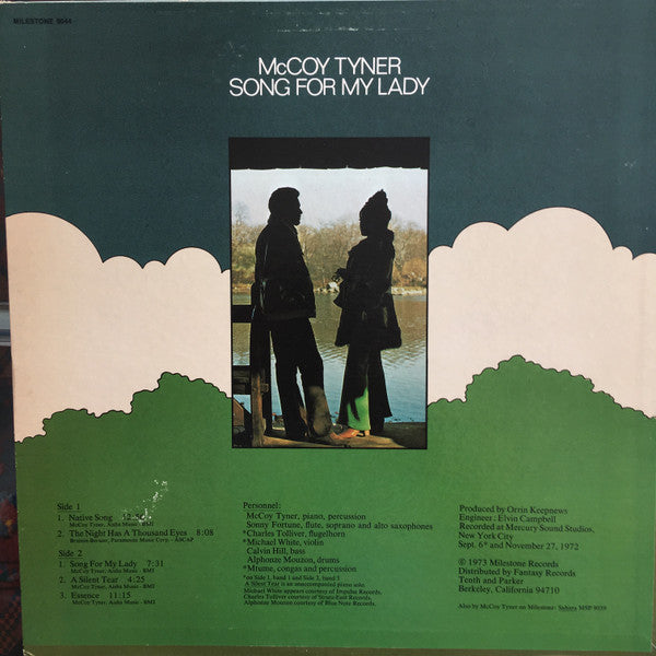 McCoy Tyner : Song For My Lady (LP, Album)