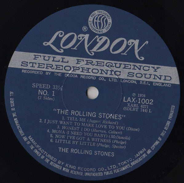 The Rolling Stones : The Rolling Stones (LP, Album, RE)