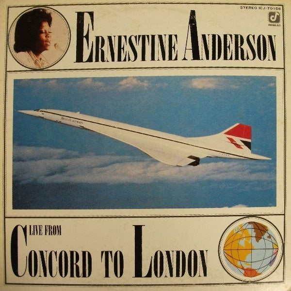 Ernestine Anderson : Live From Concord To London (LP, Album)
