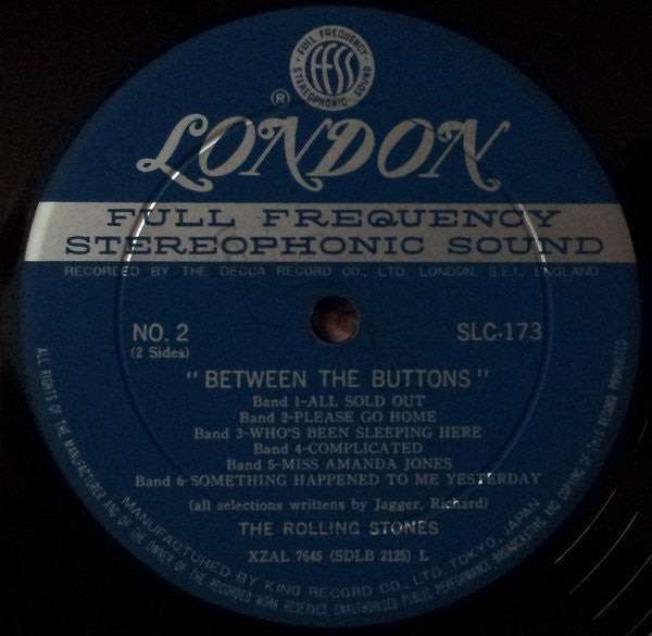 The Rolling Stones : Between The Buttons (LP, Album, Gat)