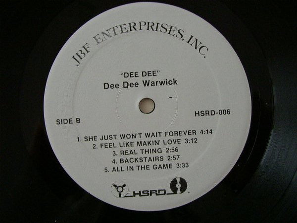 Dee Dee Warwick : Dee Dee (LP, Album)