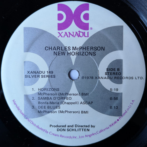 Charles McPherson : New Horizons (LP)