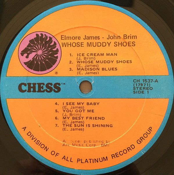 Elmore James - John Brim : Whose Muddy Shoes (LP, Comp, RE, Kee)