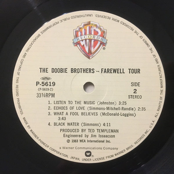 The Doobie Brothers : Farewell Tour (2xLP, Album, Gat)
