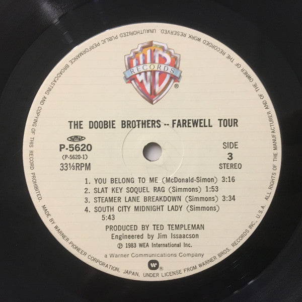 The Doobie Brothers : Farewell Tour (2xLP, Album, Gat)