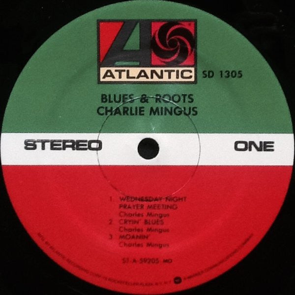 Charles Mingus : Blues & Roots (LP, Album, RE, MO )
