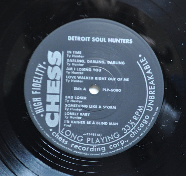 Various : Detroit Soul Hunters (LP, Comp)