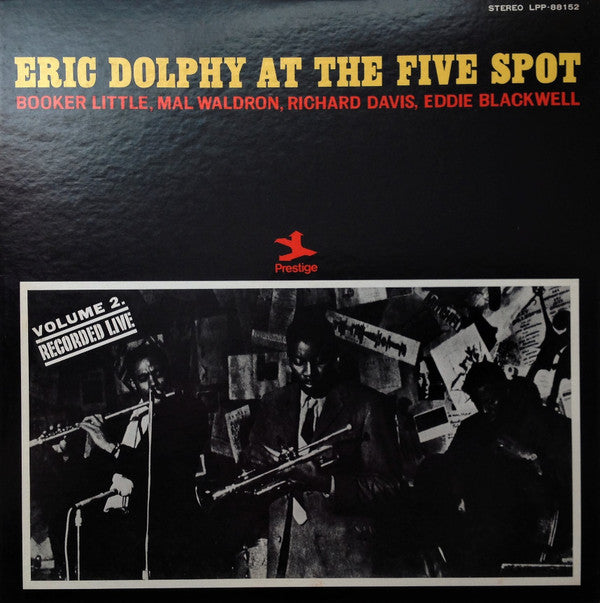 Eric Dolphy = エリック・ドルフィー* : Eric Dolphy At The Five Spot Volume 2 = エリック・ドルフィー・アット・ザ・5・スポット Vol.2 (LP, Album, RE)