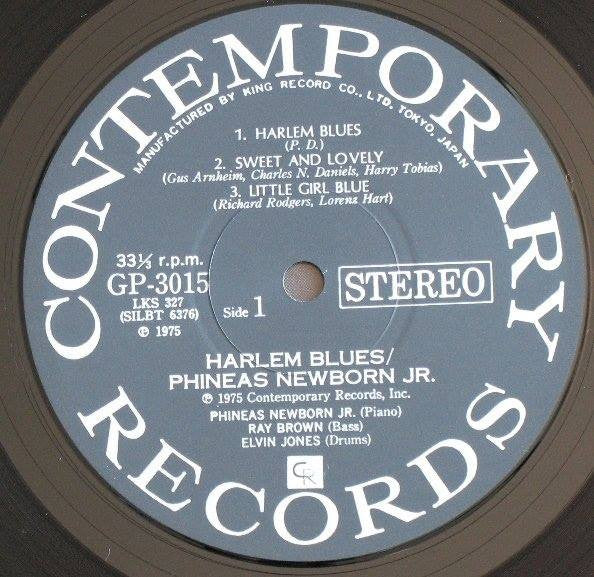 Phineas Newborn Jr. : Harlem Blues (LP, Album)