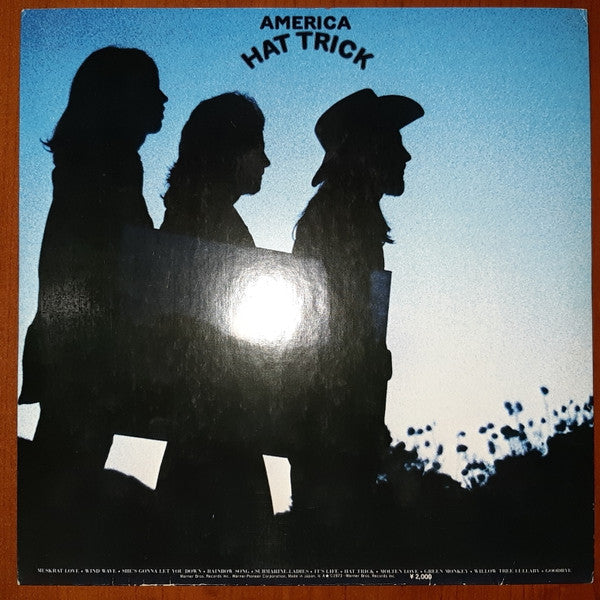 America (2) : Hat Trick (LP, Album, Gat)