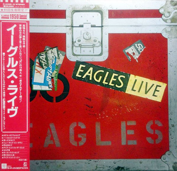 Eagles : Eagles Live (2xLP, Album, RE)