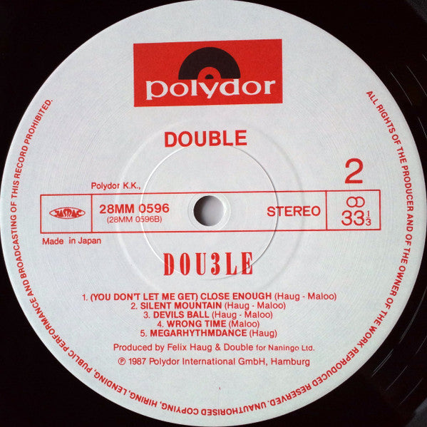 Double : Dou3le (LP, Album)