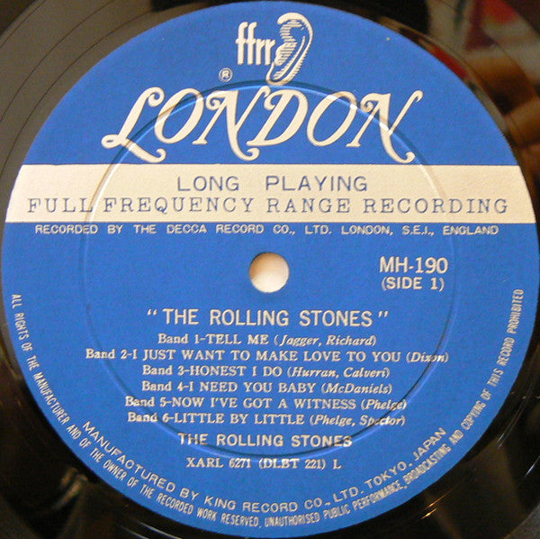 The Rolling Stones : The Rolling Stones (LP, Album, Mono)