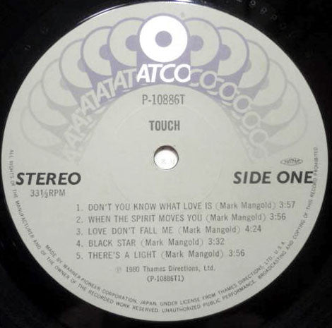 Touch (16) : Touch (LP, Album)