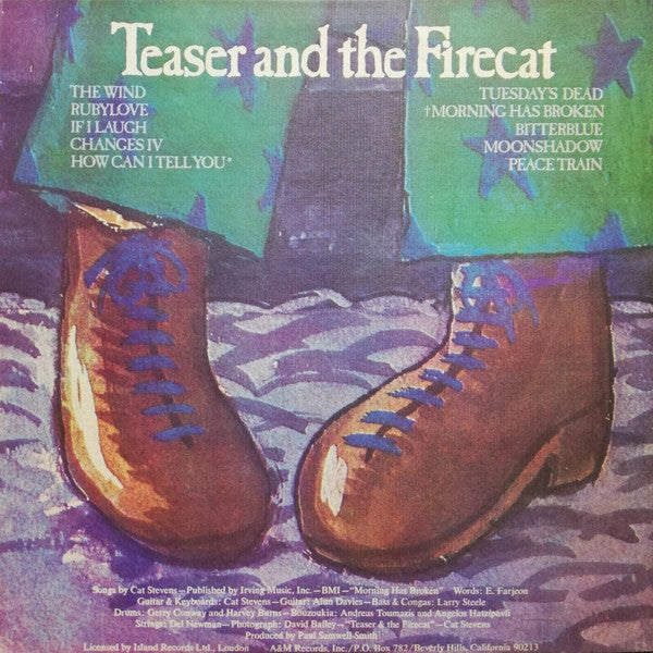 Cat Stevens : Teaser And The Firecat (LP, Album, Gat)