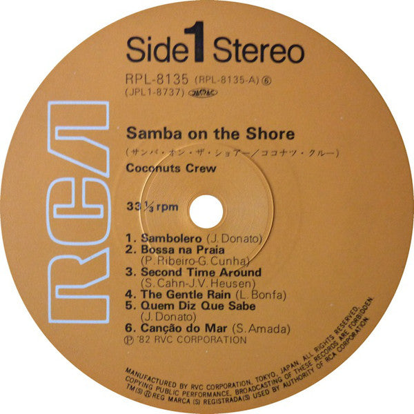 Coconuts Crew : Samba On The Shore (LP, Album)