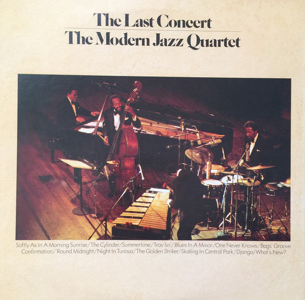 The Modern Jazz Quartet : The Last Concert (2xLP, Album, RE, Gat)