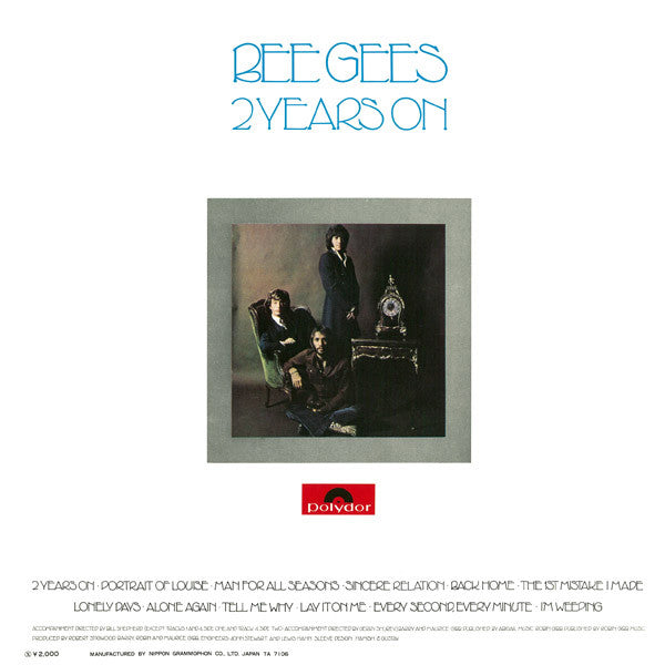 Bee Gees : 2 Years On (LP, Album, Gat)