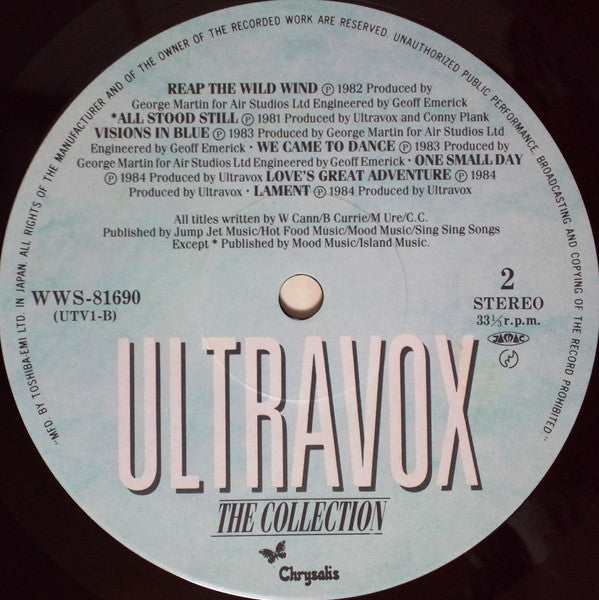 Ultravox : The Collection (LP, Comp)