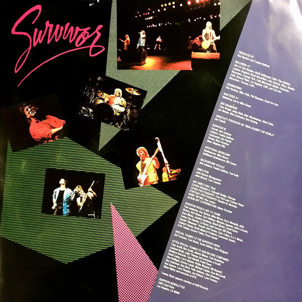 Survivor : When Seconds Count (LP, Album)