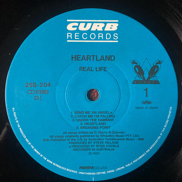 Real Life : Heartland (LP, Album)