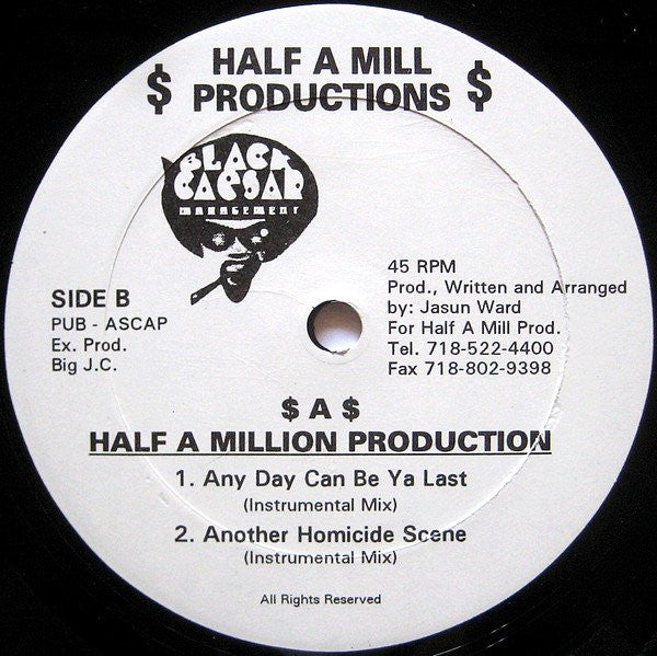 2024大人気【12inch】Half A Mill Productions 洋楽