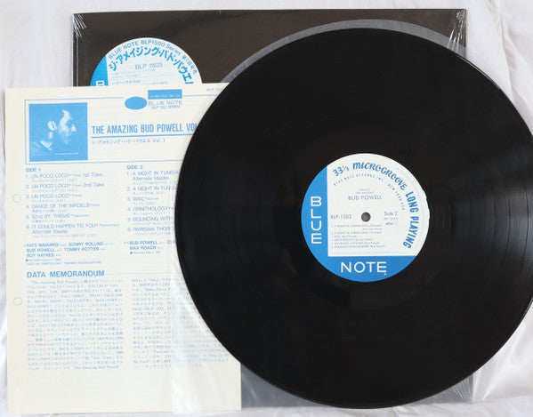 Bud Powell : The Amazing Bud Powell, Volume 1 (LP, Album, Mono, RE)