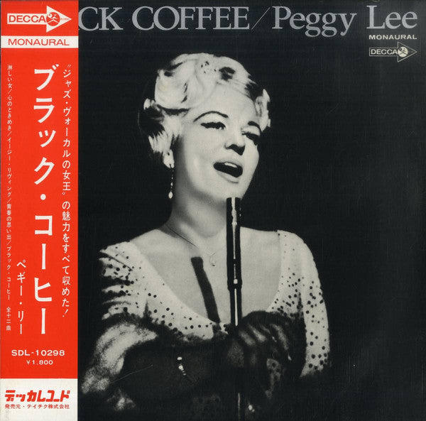 Peggy Lee : Black Coffee (LP, Album, Mono)