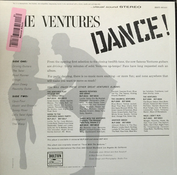 The Ventures : Dance! (LP, Album)