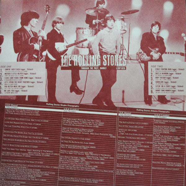 The Rolling Stones : Through The Past, Darkly (Big Hits Vol. 2) (LP, Comp, RE, Blu + LP, Ltd, gat)