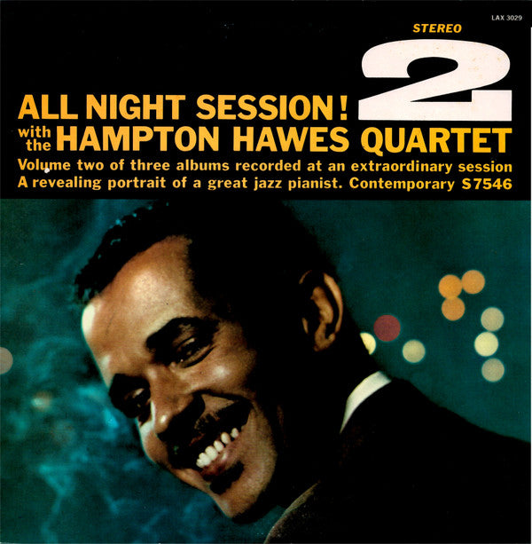 Hampton Hawes Quartet : All Night Session, Vol. 2 (LP, Album, Ltd, RE)