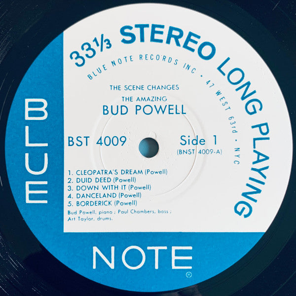 Bud Powell : The Scene Changes, Vol. 5 (LP, Album, Ltd)