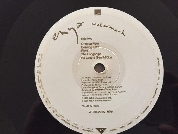 Enya : Watermark (LP, Album, 180)