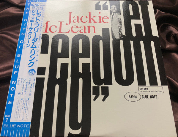 Jackie McLean : Let Freedom Ring (LP, Album, RE)