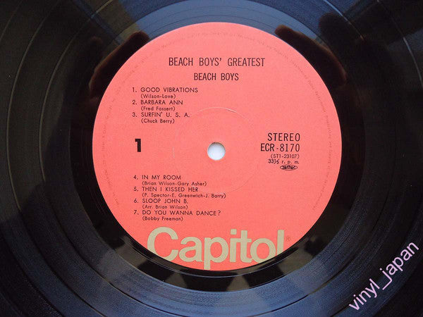 The Beach Boys : Beach Boys' Greatest (LP, Comp)