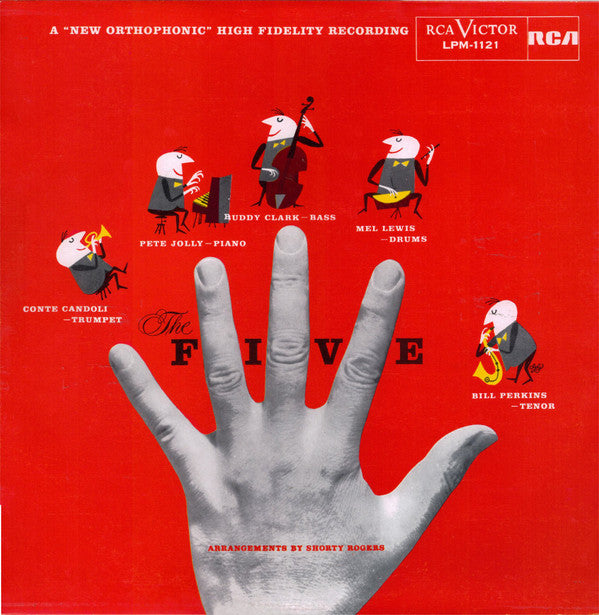 The Five (5) : Arrangements By Shorty Rogers (LP, Album, RE)