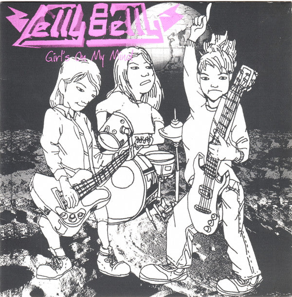 Jelly Belly (2) : Girl's On My Mind (7", EP)