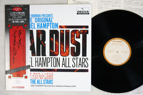 Lionel Hampton, Lionel Hampton All Stars : The "Just Jazz" Concert (LP, Album, Mono)