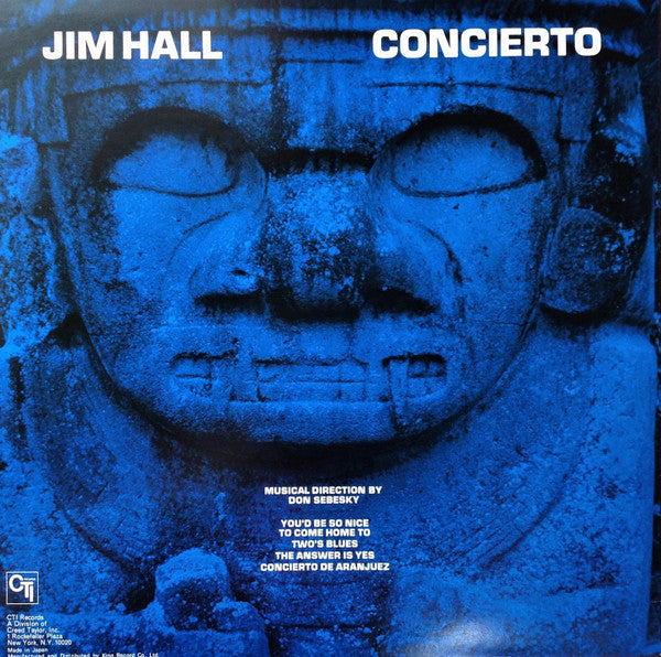 Jim Hall = ジム・ホール* : Concierto = アランフェス協奏曲 (LP, Album, Ltd, RE)